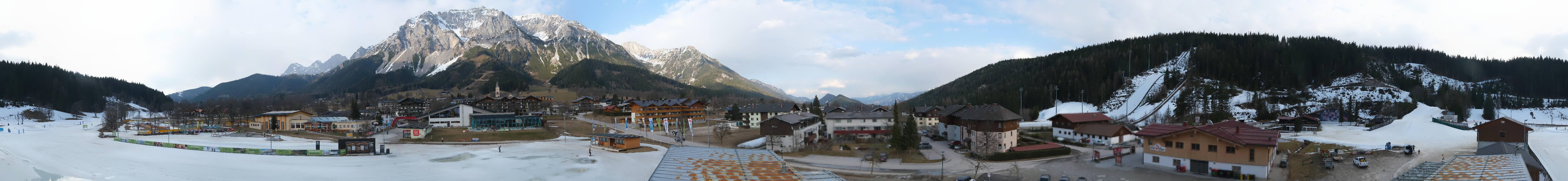 Archiv Foto Webcam Ramsau Skistadion