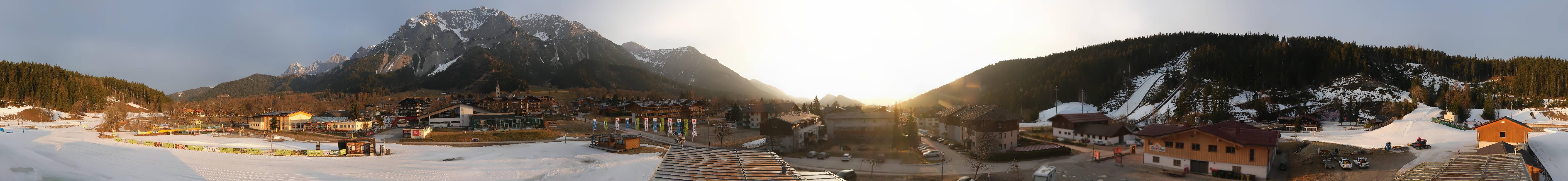 Archiv Foto Webcam Ramsau Skistadion