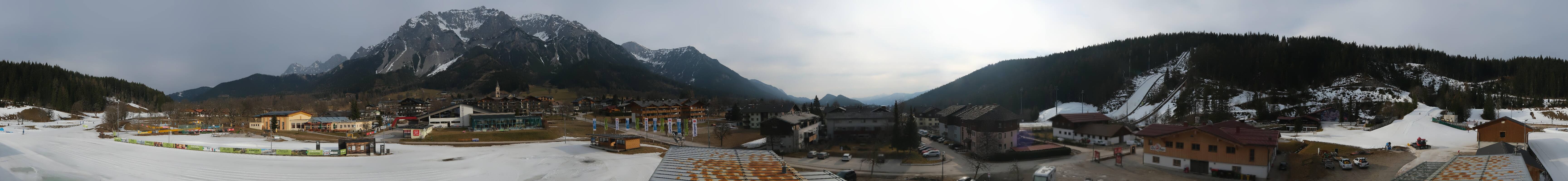 Archiv Foto Webcam Ramsau Skistadion