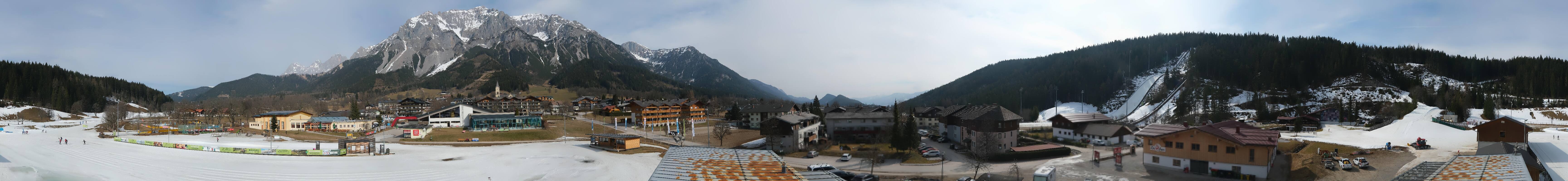 Archiv Foto Webcam Ramsau Skistadion