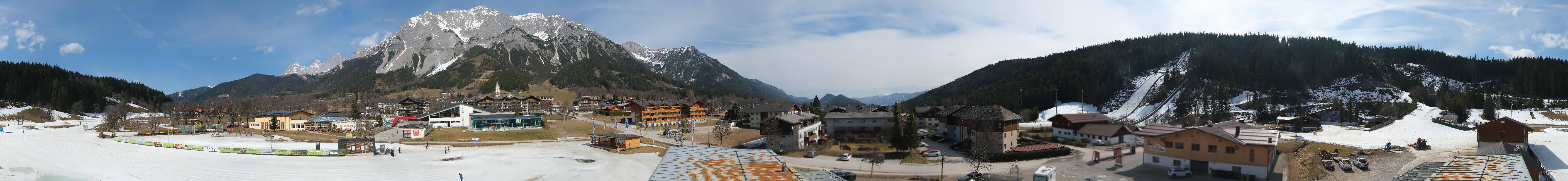 Archiv Foto Webcam Ramsau Skistadion