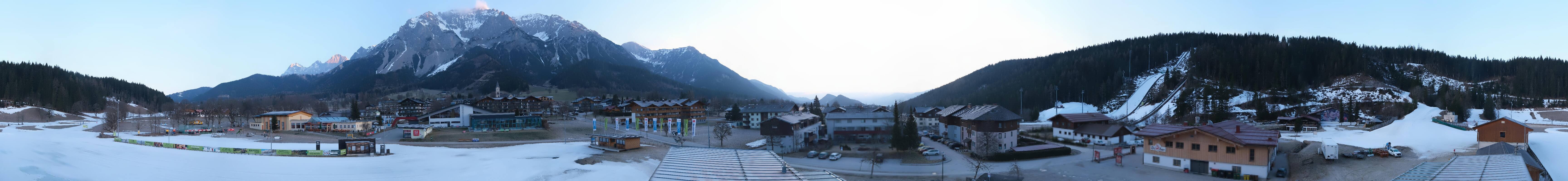 Archiv Foto Webcam Ramsau Skistadion
