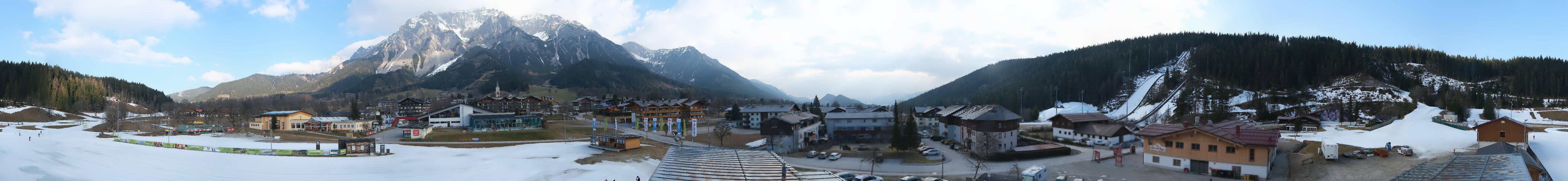 Archiv Foto Webcam Ramsau Skistadion