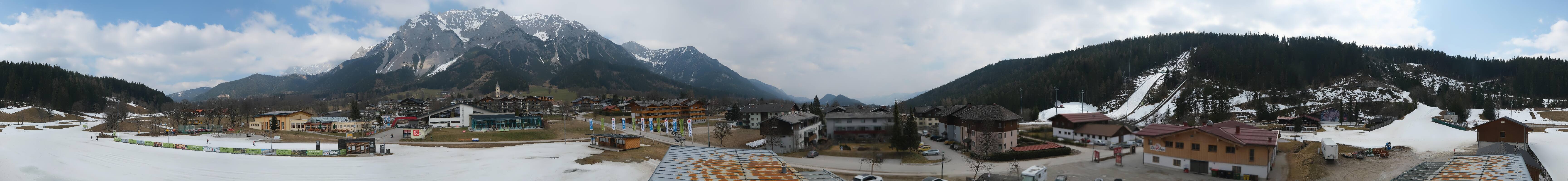 Archiv Foto Webcam Ramsau Skistadion