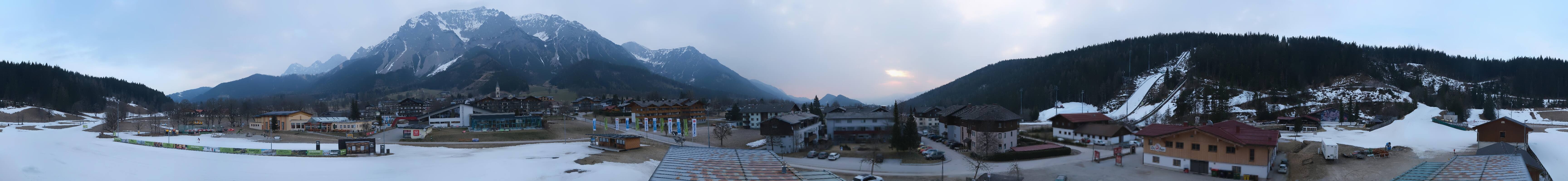Archiv Foto Webcam Ramsau Skistadion