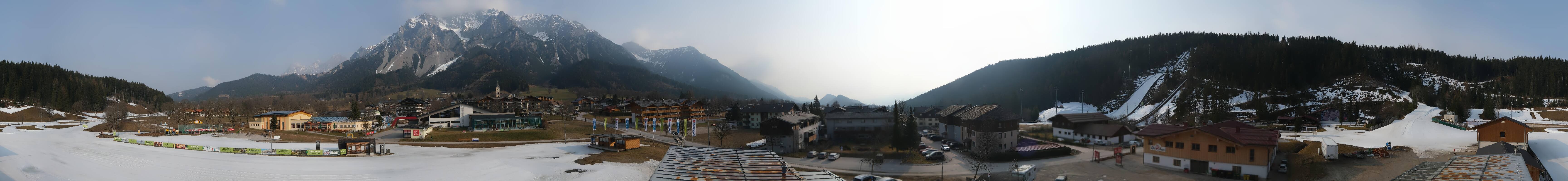 Archiv Foto Webcam Ramsau Skistadion