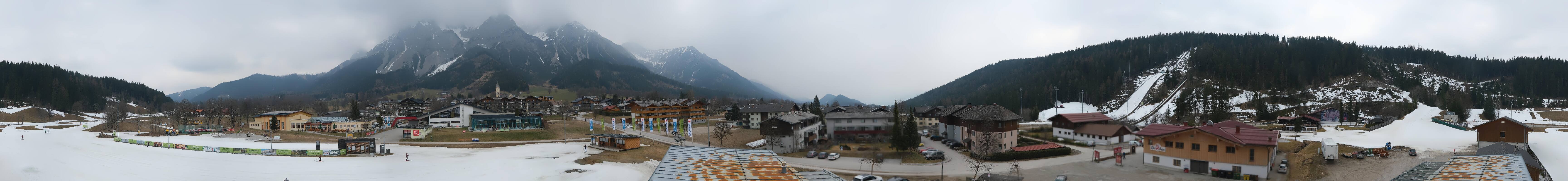 Archiv Foto Webcam Ramsau Skistadion