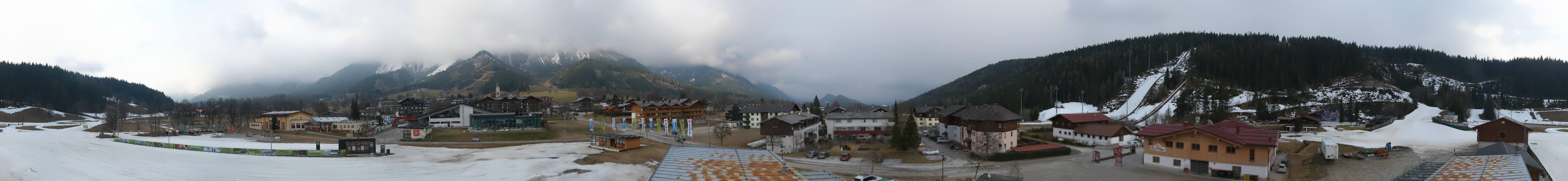 Archiv Foto Webcam Ramsau Skistadion