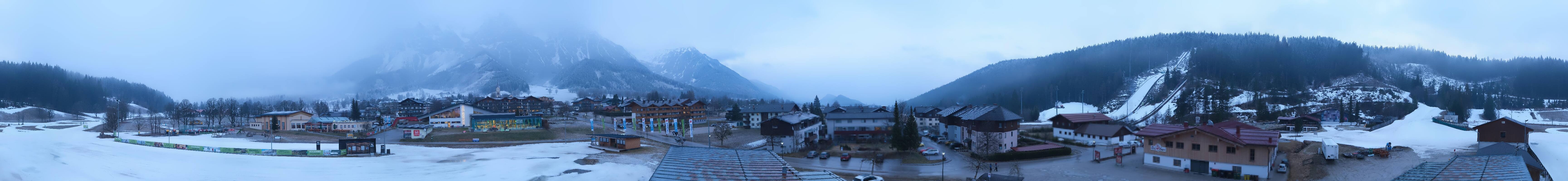 Archiv Foto Webcam Ramsau Skistadion