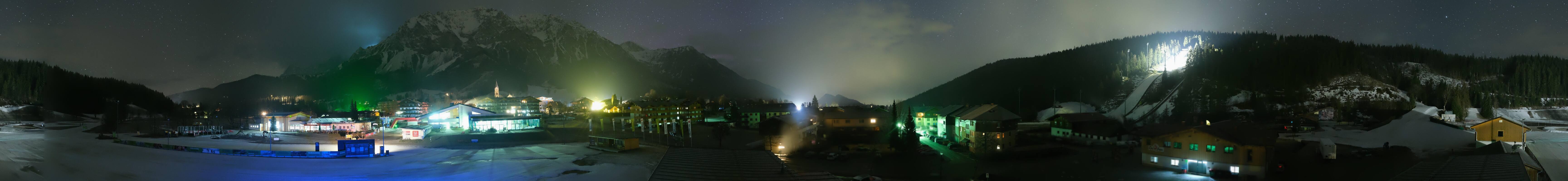 Archiv Foto Webcam Ramsau Skistadion