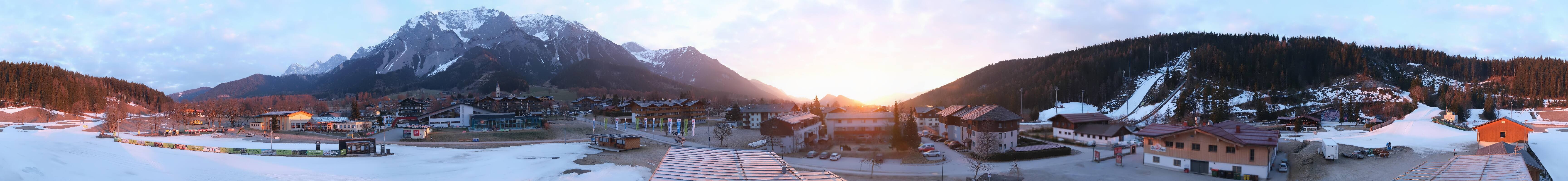 Archiv Foto Webcam Ramsau Skistadion