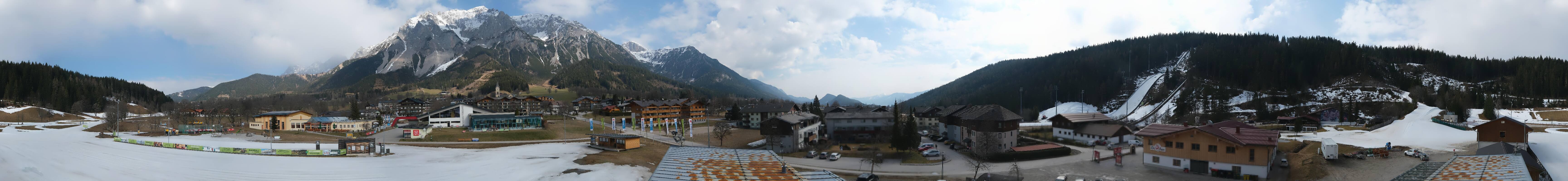 Archiv Foto Webcam Ramsau Skistadion