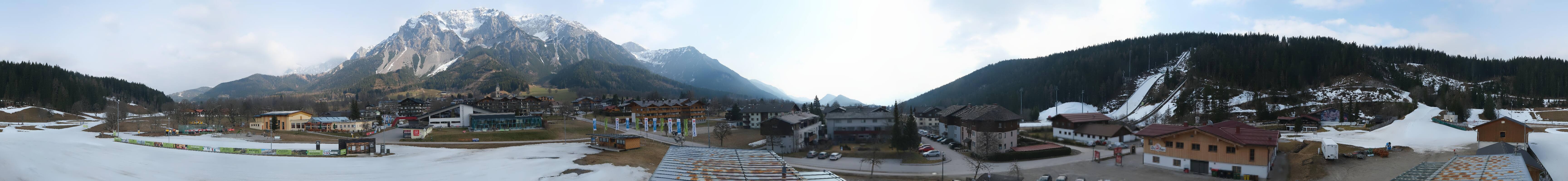 Archiv Foto Webcam Ramsau Skistadion