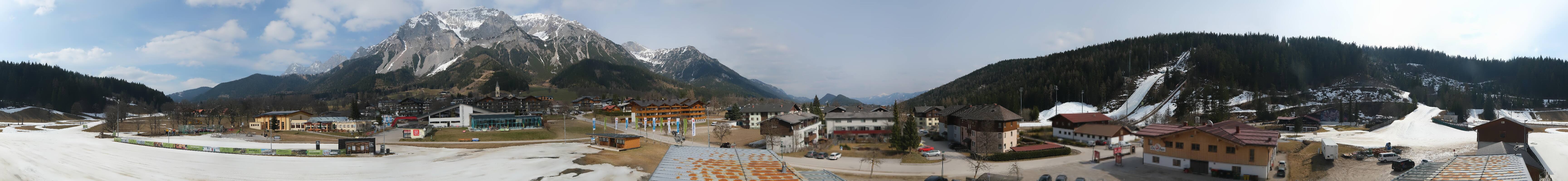 Archiv Foto Webcam Ramsau Skistadion