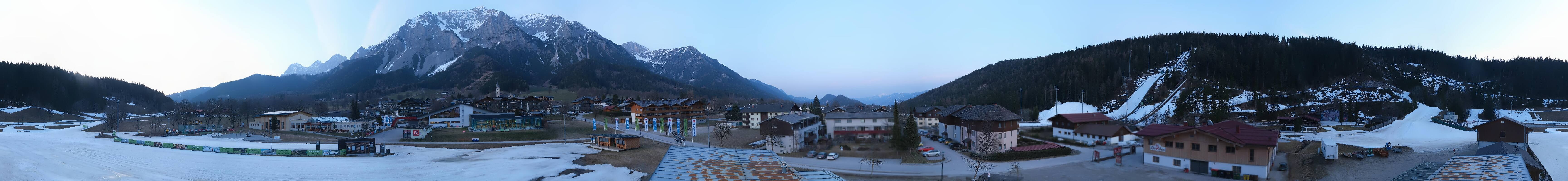 Archiv Foto Webcam Ramsau Skistadion