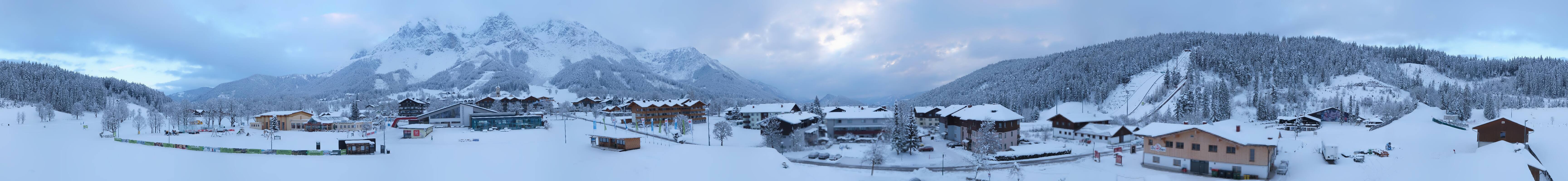 Archiv Foto Webcam Ramsau Skistadion
