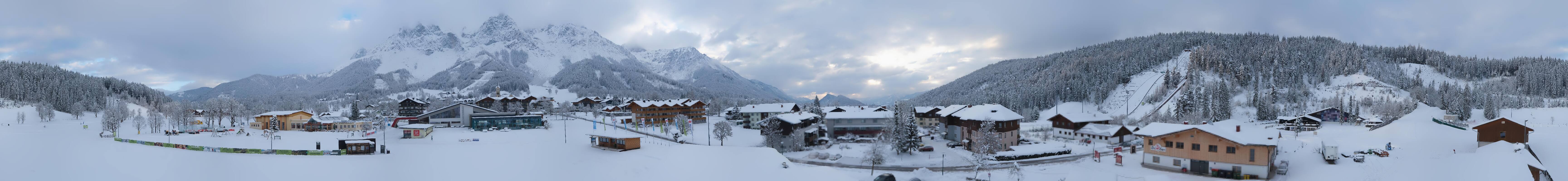 Archiv Foto Webcam Ramsau Skistadion