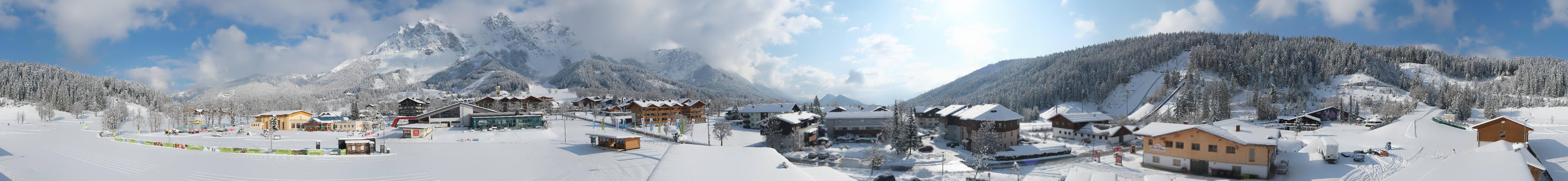 Archiv Foto Webcam Ramsau Skistadion