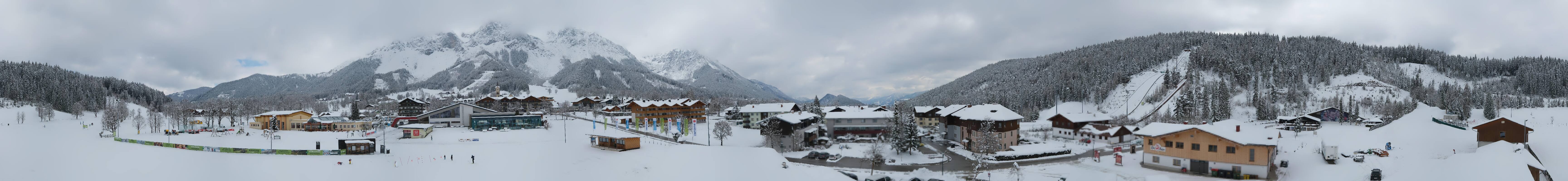 Archiv Foto Webcam Ramsau Skistadion