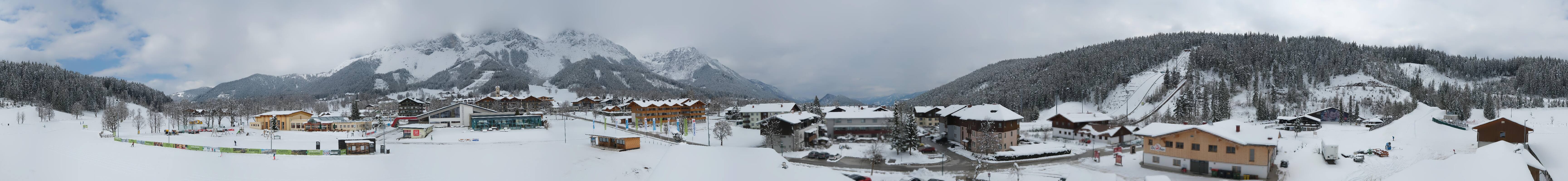 Archiv Foto Webcam Ramsau Skistadion