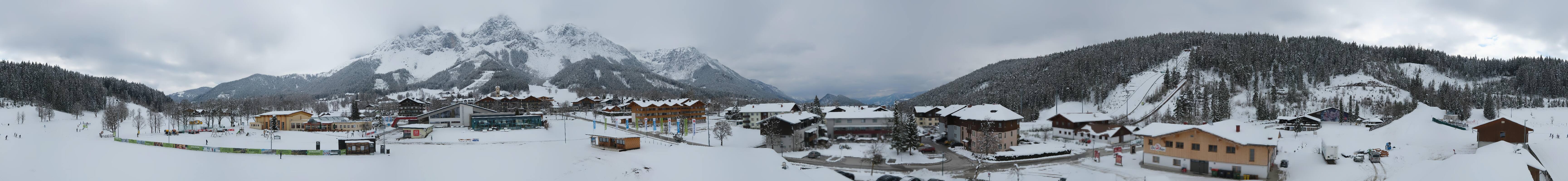 Archiv Foto Webcam Ramsau Skistadion