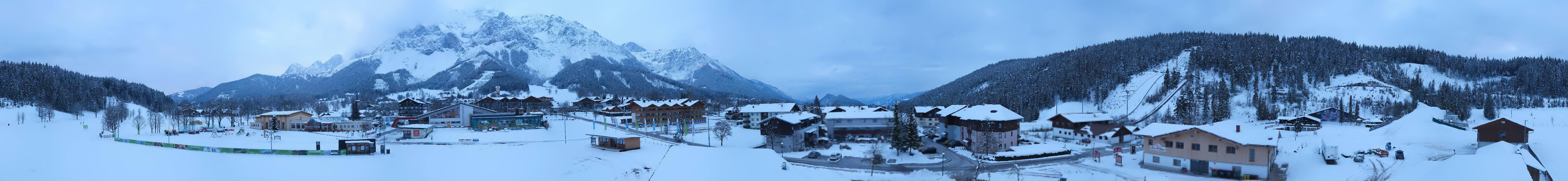 Archiv Foto Webcam Ramsau Skistadion