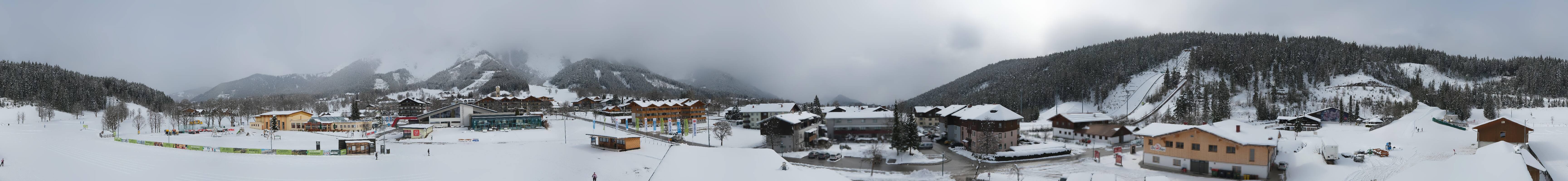 Archiv Foto Webcam Ramsau Skistadion