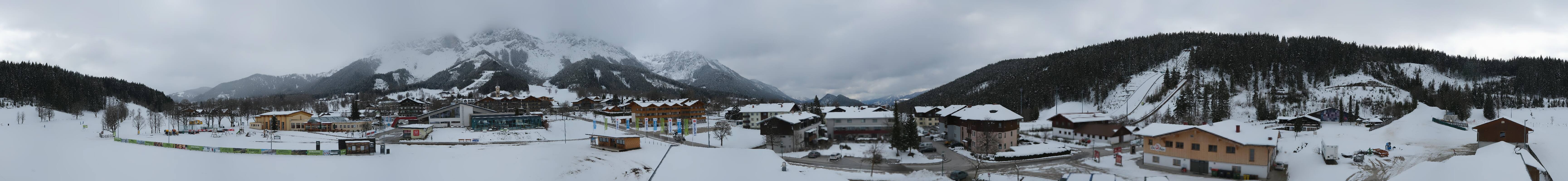 Archiv Foto Webcam Ramsau Skistadion