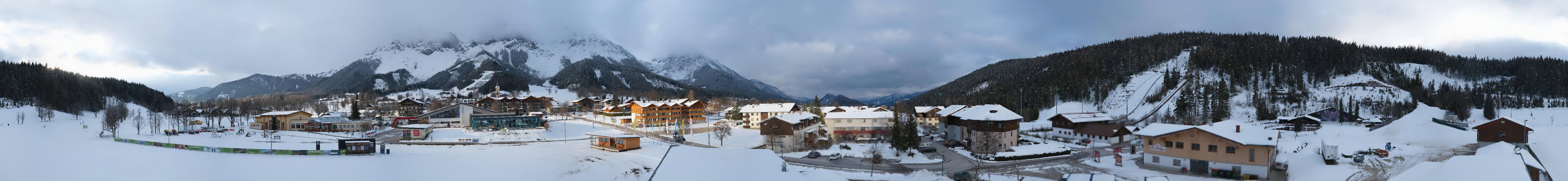 Archiv Foto Webcam Ramsau Skistadion