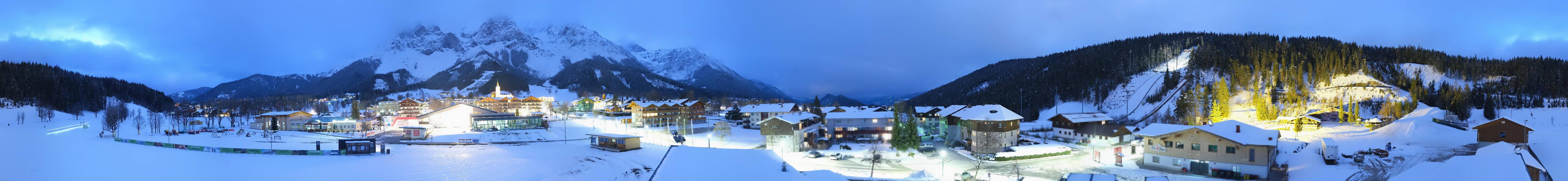 Archiv Foto Webcam Ramsau Skistadion