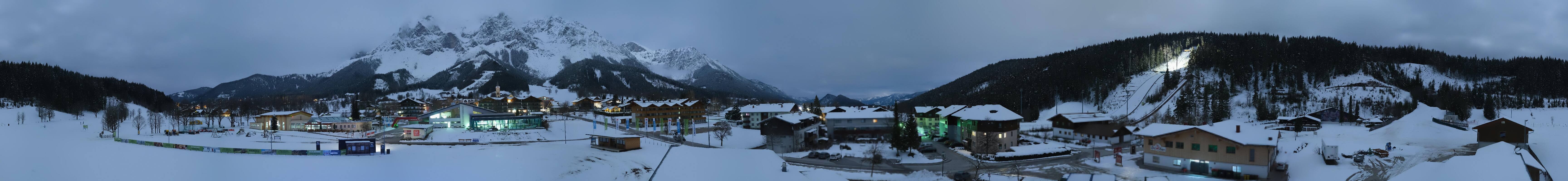Archiv Foto Webcam Ramsau Skistadion