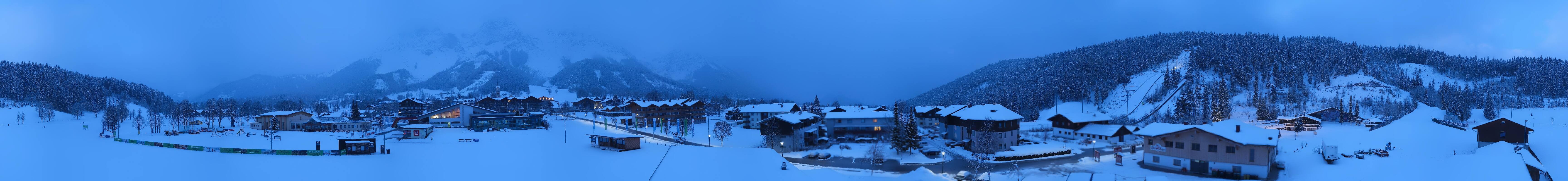 Archiv Foto Webcam Ramsau Skistadion