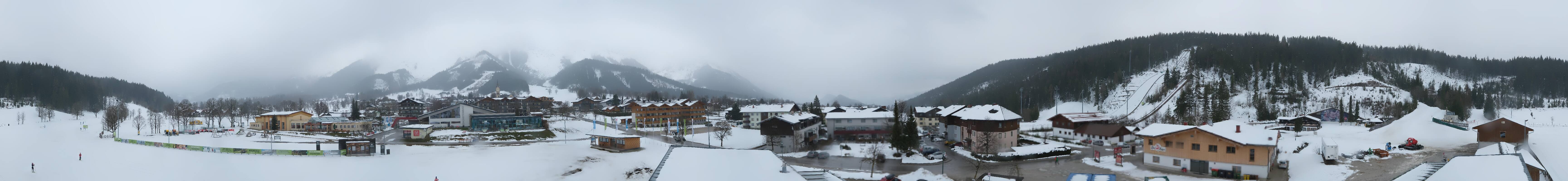 Archiv Foto Webcam Ramsau Skistadion