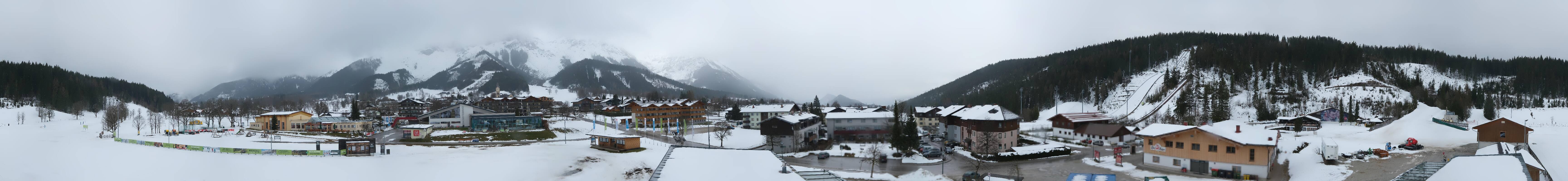 Archiv Foto Webcam Ramsau Skistadion