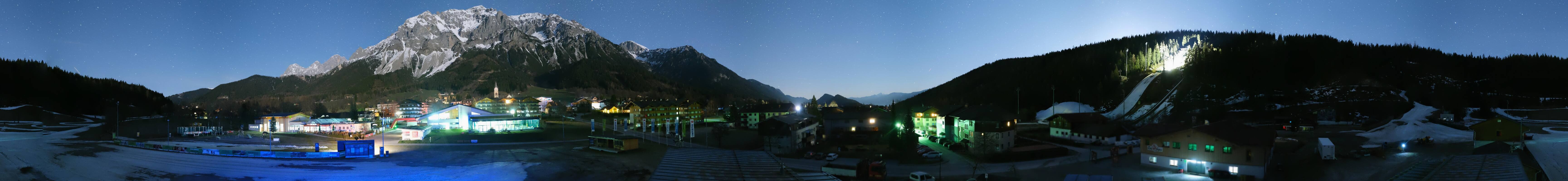 Archiv Foto Webcam Ramsau Skistadion