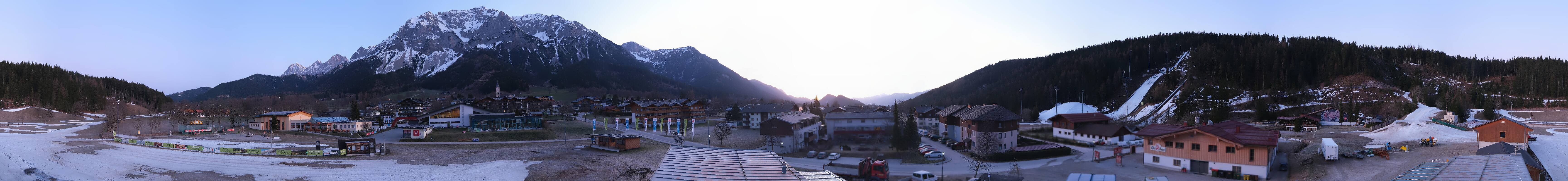 Archiv Foto Webcam Ramsau Skistadion