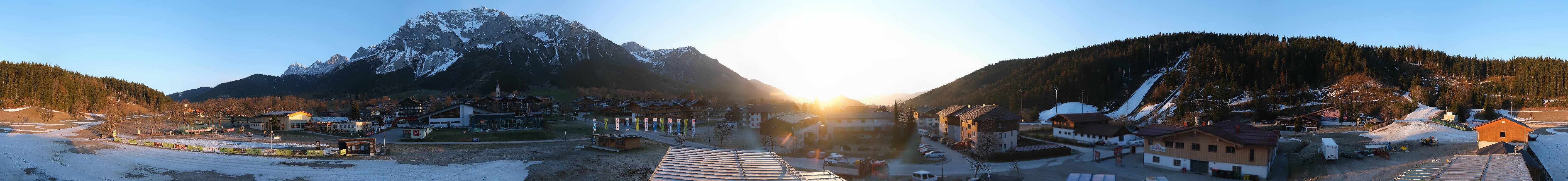 Archiv Foto Webcam Ramsau Skistadion