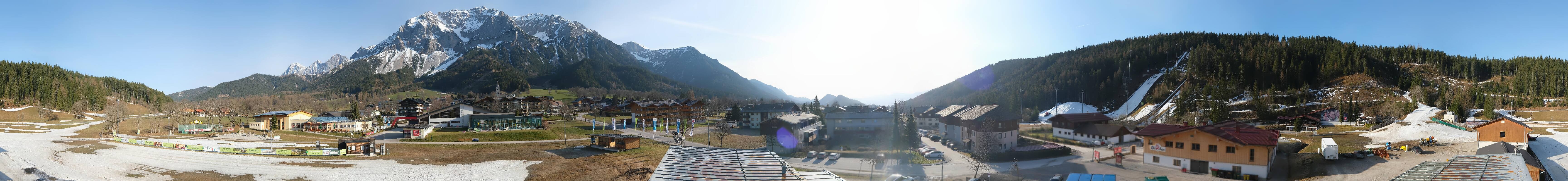 Archiv Foto Webcam Ramsau Skistadion