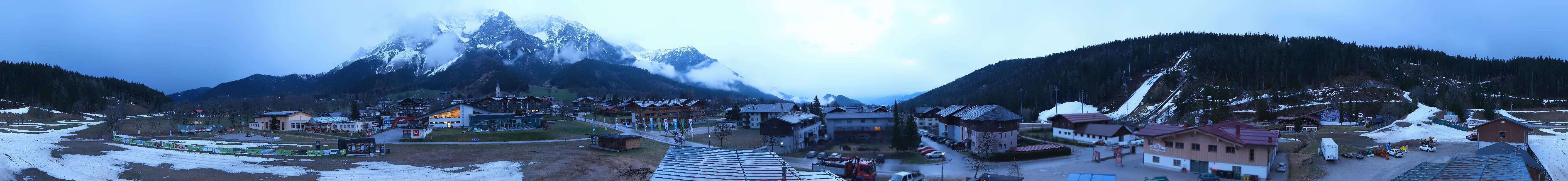 Archiv Foto Webcam Ramsau Skistadion