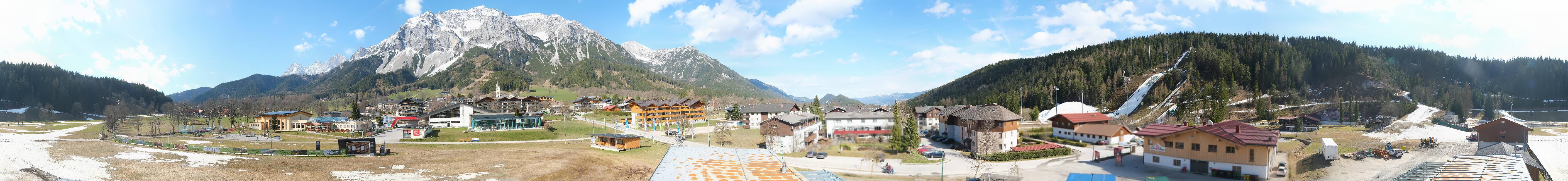 Archiv Foto Webcam Ramsau Skistadion