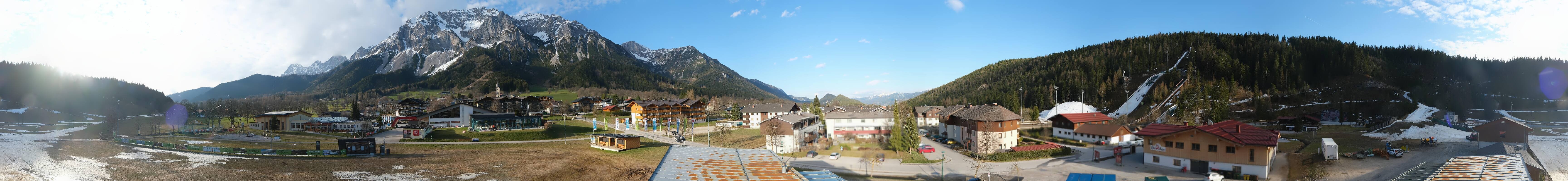 Archiv Foto Webcam Ramsau Skistadion