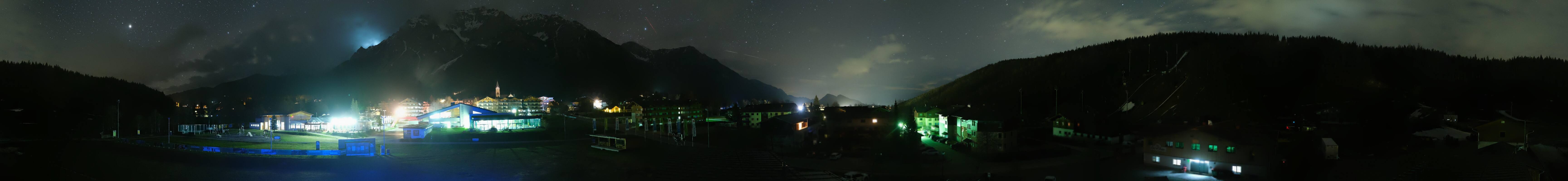 Archived image Webcam Panoramic view Ramsau ski stadium
