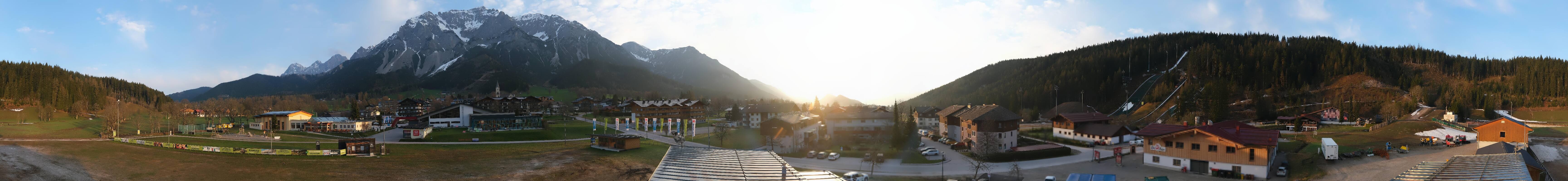 Archiv Foto Webcam Ramsau Skistadion