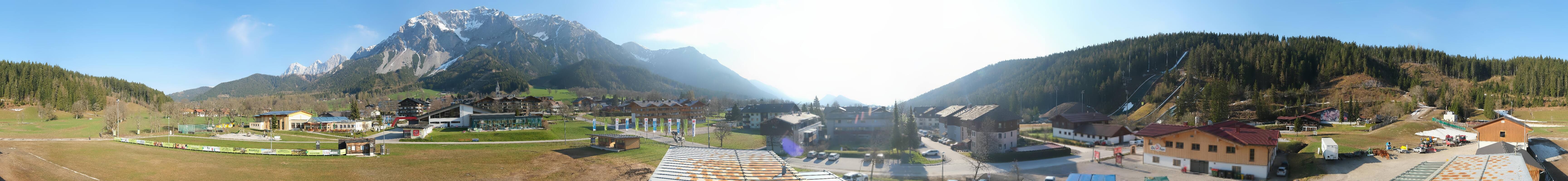 Archiv Foto Webcam Ramsau Skistadion