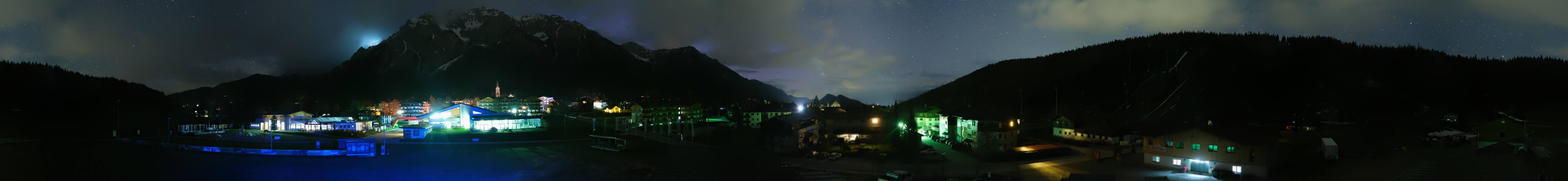 Archived image Webcam Panoramic view Ramsau ski stadium