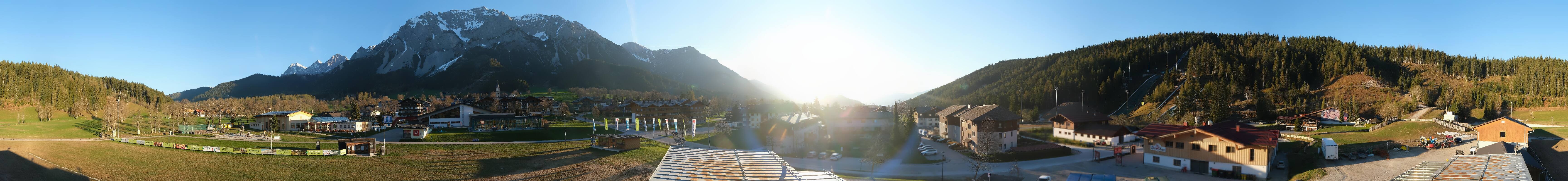 Archiv Foto Webcam Ramsau Skistadion