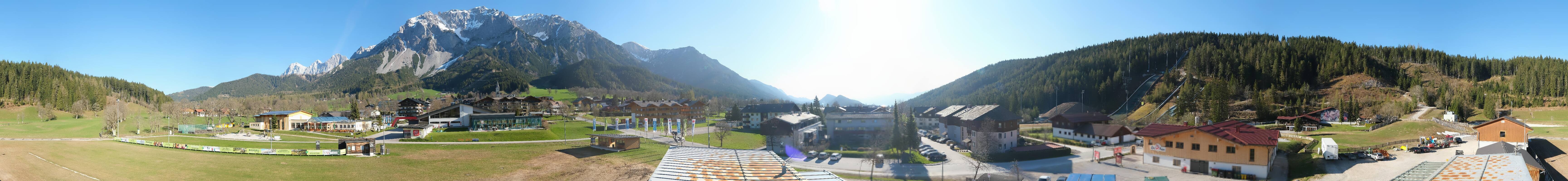 Archiv Foto Webcam Ramsau Skistadion