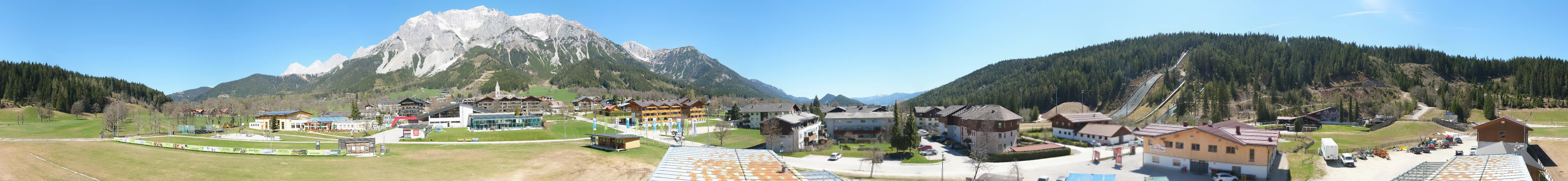 Archiv Foto Webcam Ramsau Skistadion