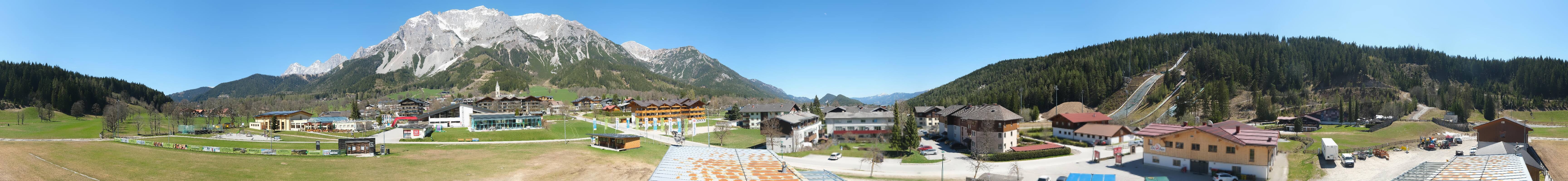 Archiv Foto Webcam Ramsau Skistadion