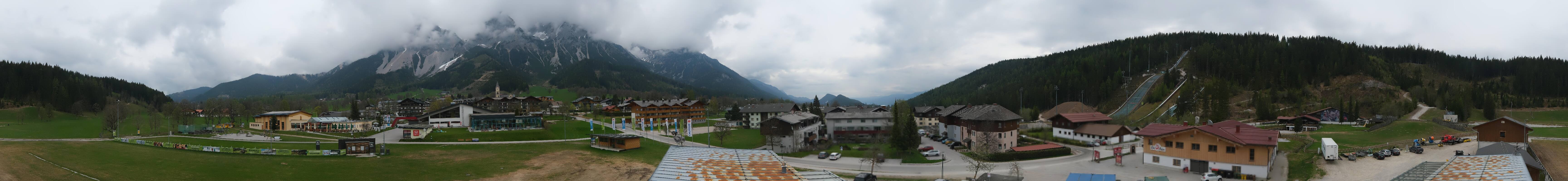 Archiv Foto Webcam Ramsau Skistadion